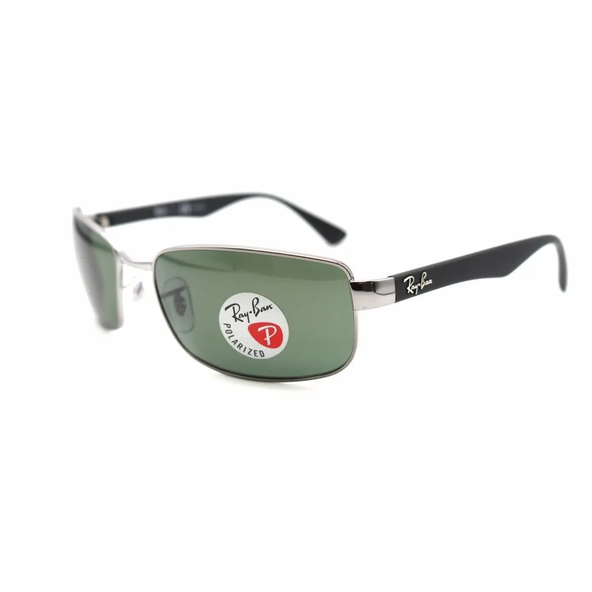 Ray-ban RB3478 004/58 Polished Gunmetal G-15 Green Polarized 60-17-130