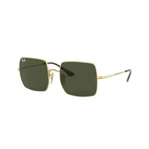 Ray-ban RB1971 9147/31 Square Classic Polished Gold G-15 Green Sunglasses 54