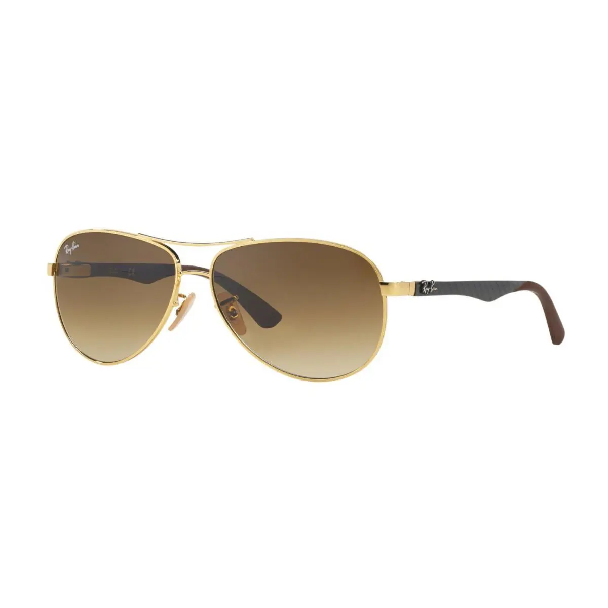 Ray-ban RB 8313 Gold/brown Shaded 001/51 C Sunglasses