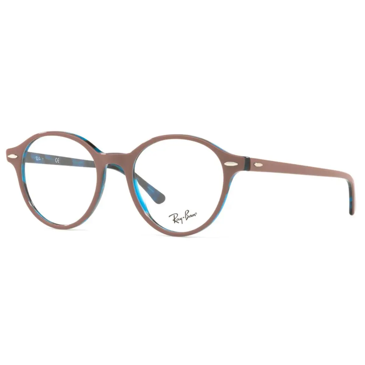 Ray Ban RB 7118 5715 Brown Eyeglasses RX RB7118 50-19-145 MM by Ray-Ban