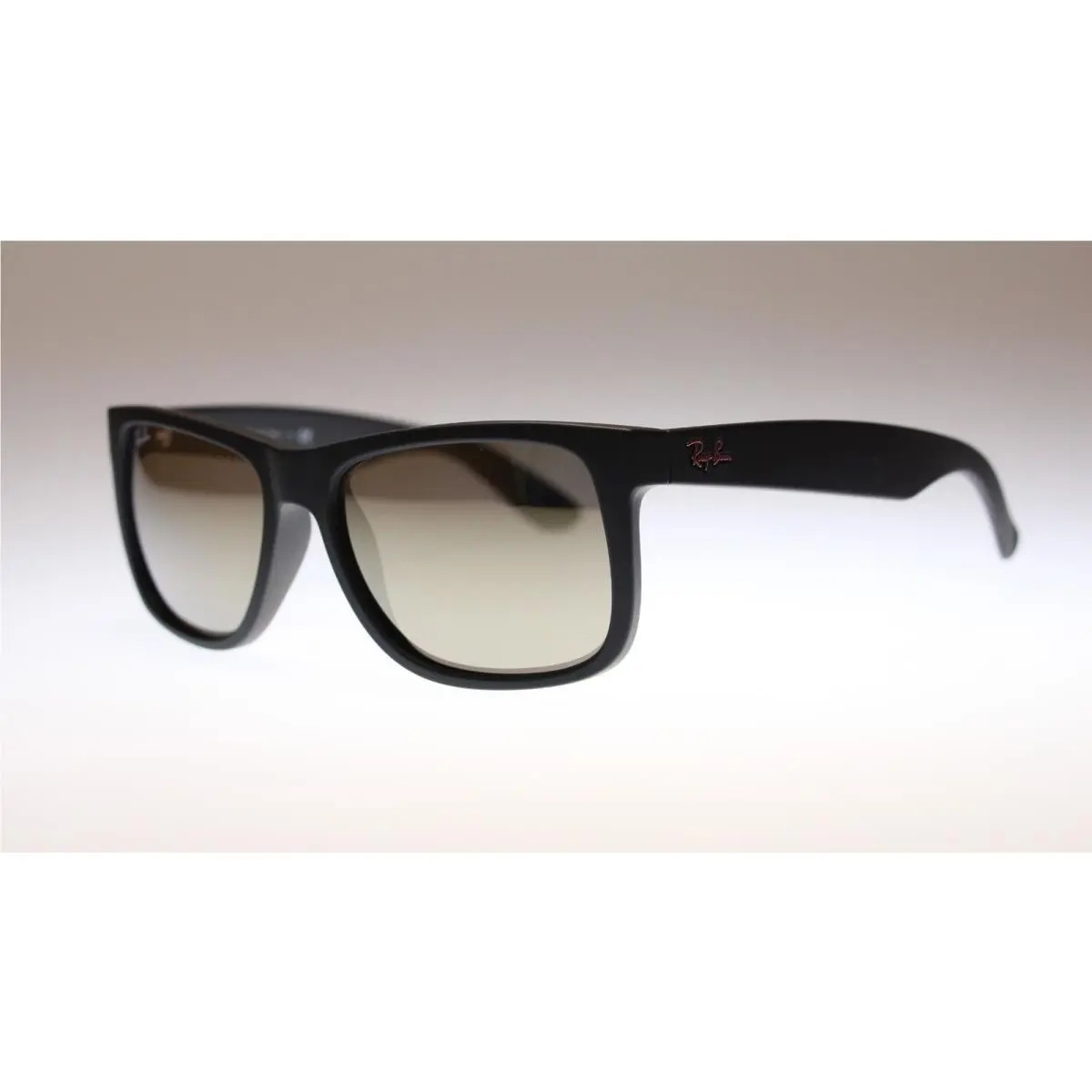 Ray Ban Justin Men`s Sunglasses RB4165 622/5A Black/gold Lens Square