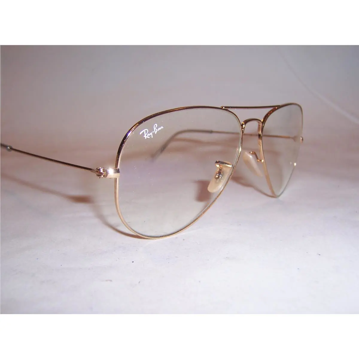 Ray Ban Aviator Sunglasses 3025 001/5F Gold/photo Grey 58mm