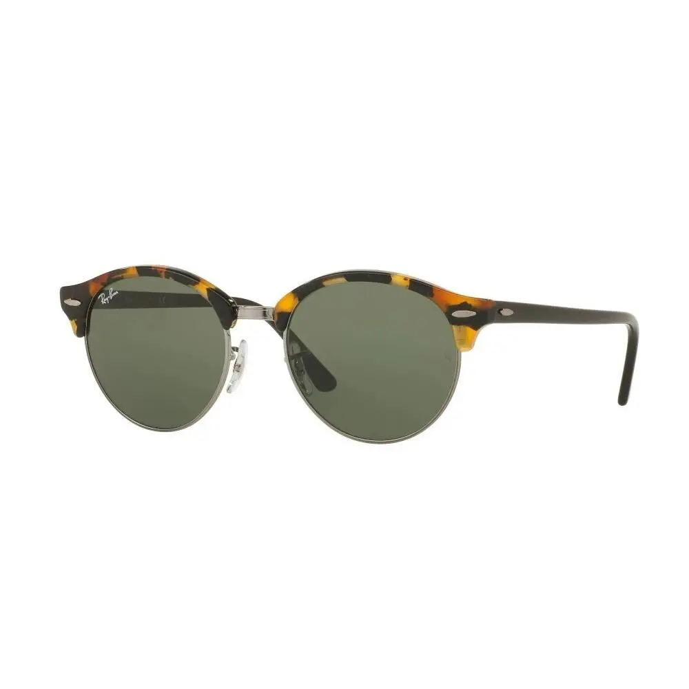 Ray-ban RB4246 1157 Tortoise Black Round Green Classic G-15 Sunglasses