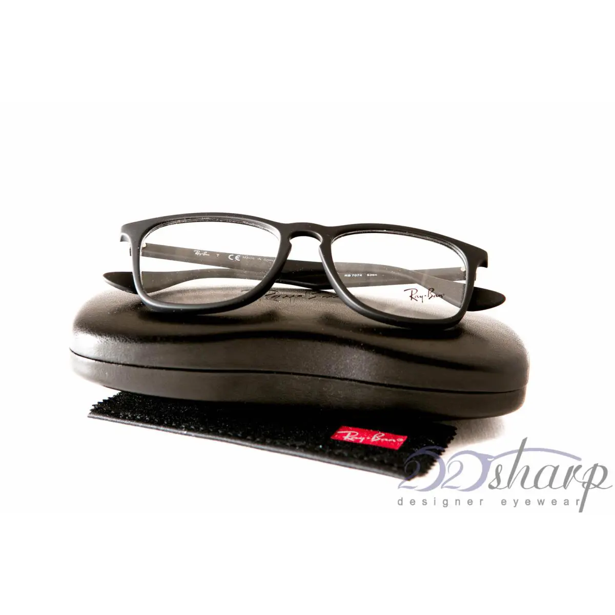 Ray Ban Eyeglasses-rb 7047 5364 Rubber Black