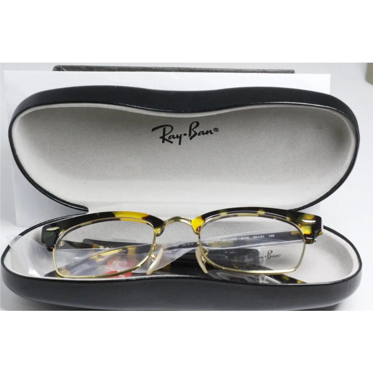 Ray Ban RB 3916-v 8116 Tortoise Brown 50-21-140 W/case 10349