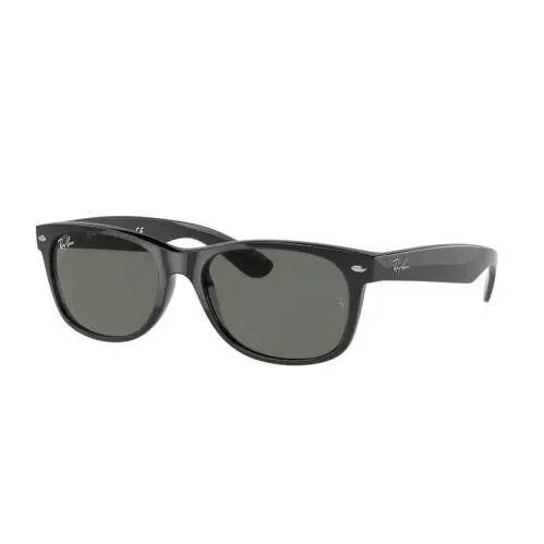 Ray-ban Wayfarer Polished Black Polarized 58mm Sunglasses RB2132 901 58 145