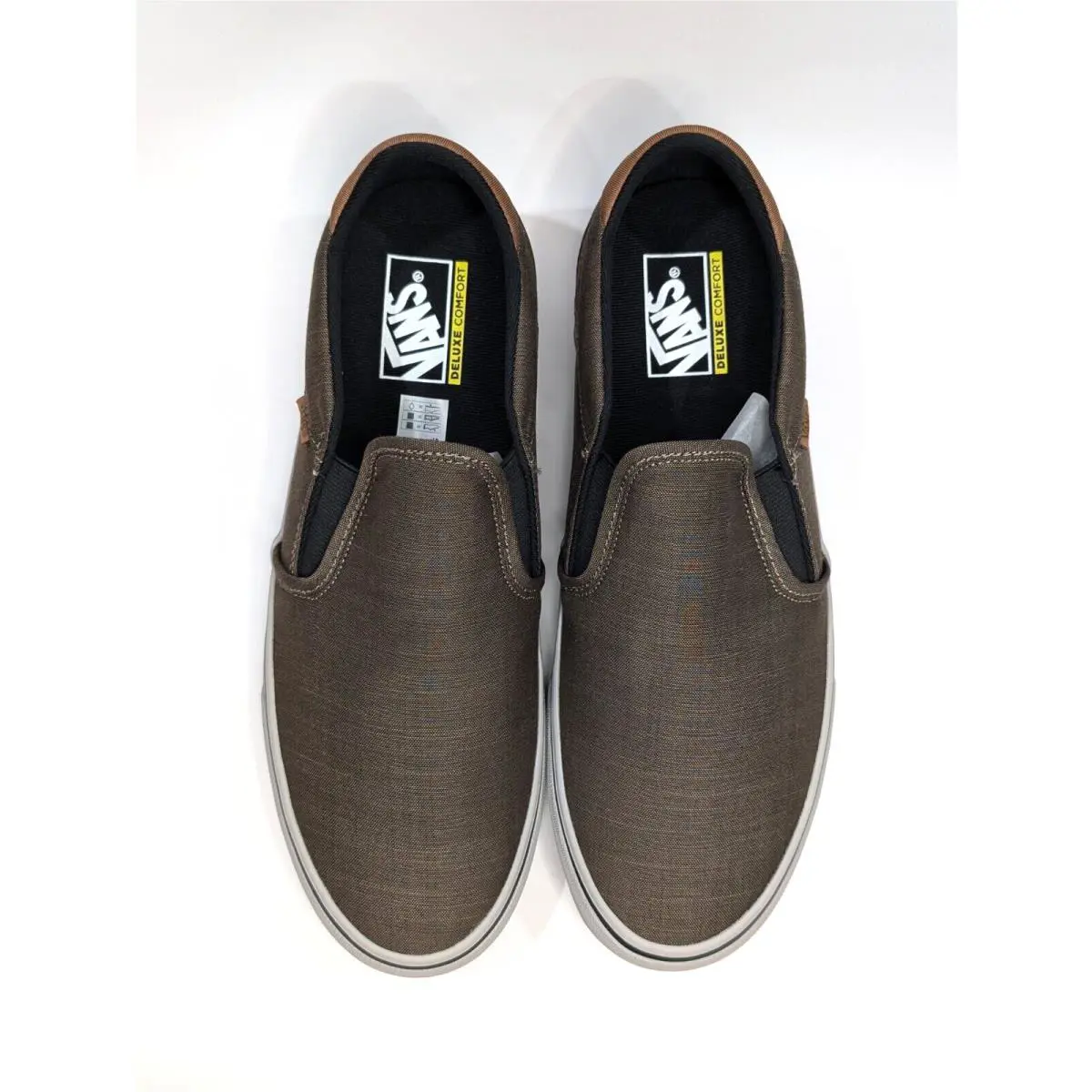 Vans shoes - Vans Asher Deluxe - Asher Deluxe - VN000CSYCNN - Walnut/Grey 0