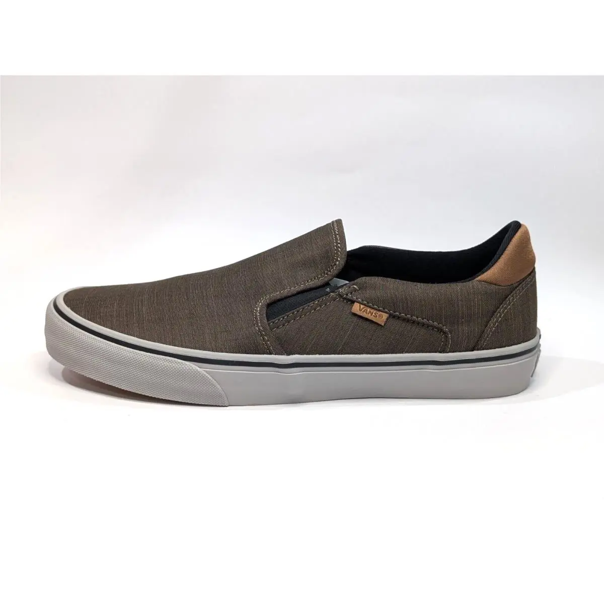 Vans shoes - Vans Asher Deluxe - Asher Deluxe - VN000CSYCNN - Walnut/Grey 6
