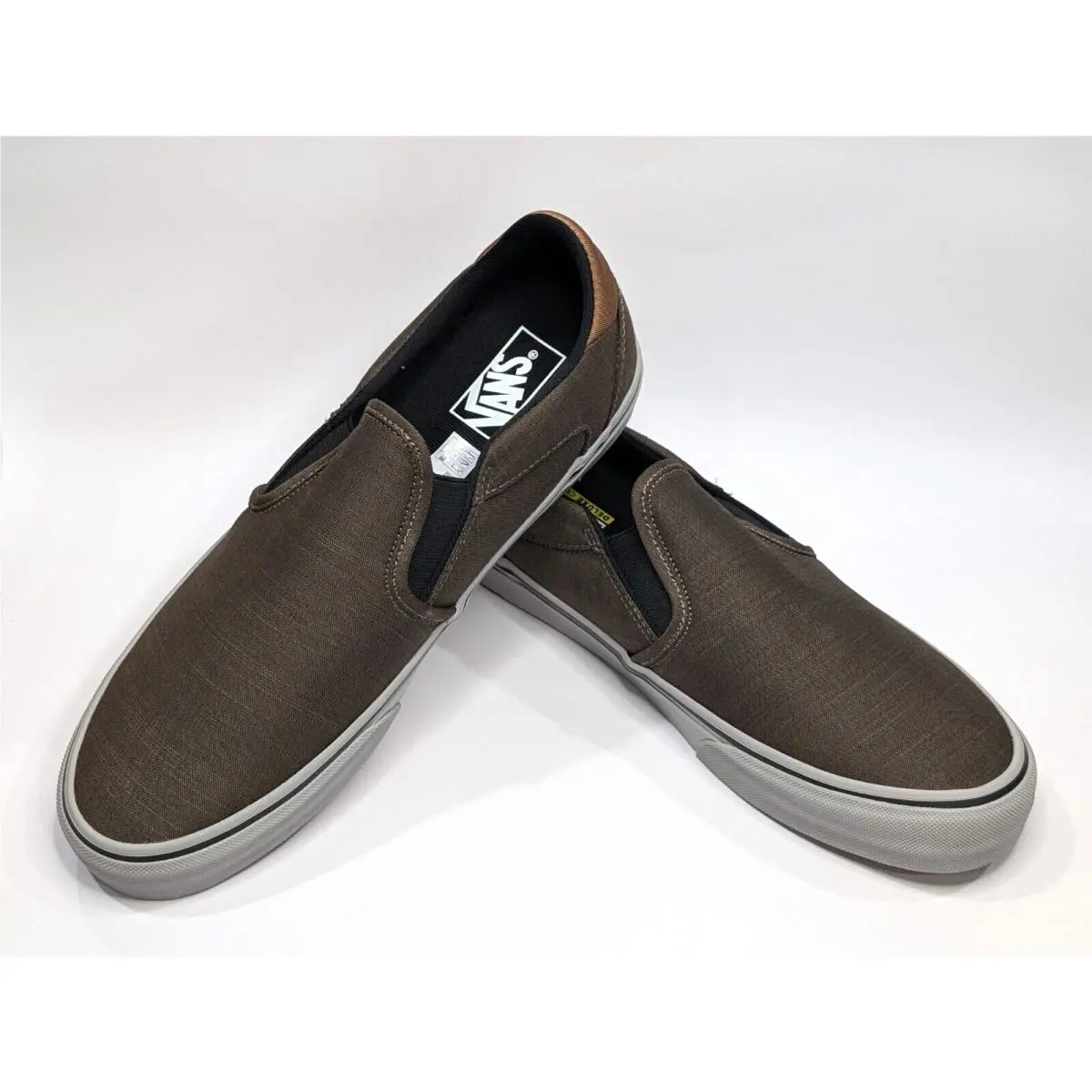 Vans shoes - Vans Asher Deluxe - Asher Deluxe - VN000CSYCNN - Walnut/Grey 8