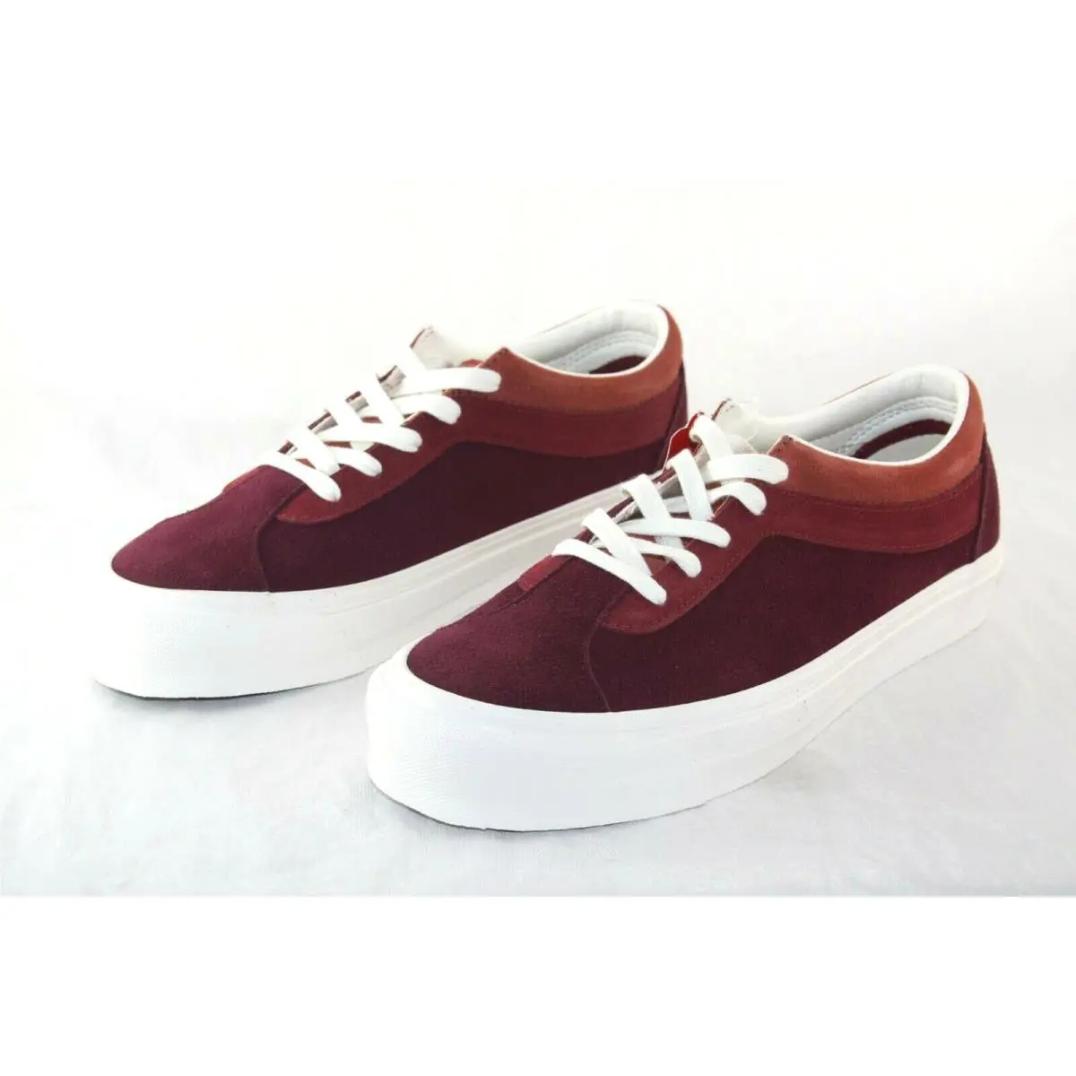 Vans shoes - Vans Tri-Tone Bold Ni - Bold - VN0A3WLPWQV - Maroon / Rust / Burnt Orange 1