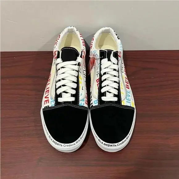 Vans shoes - Black, White, Multicoloured 8