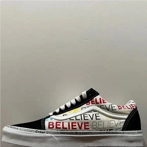 Vans shoes - Black, White, Multicoloured 12