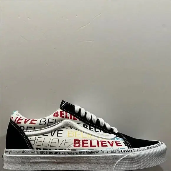 Vans shoes - Black, White, Multicoloured 14