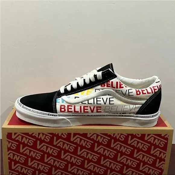 Vans shoes - Black, White, Multicoloured 16