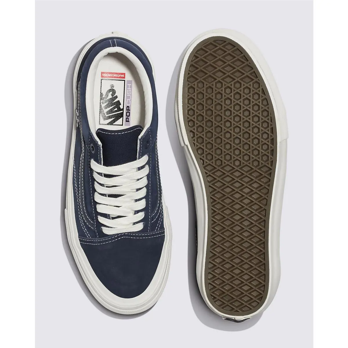 Vans shoes - VANS Old Skool - Old Skool - VN0A2Z32AET1 - Deep Navy Blue / Vintage White 1