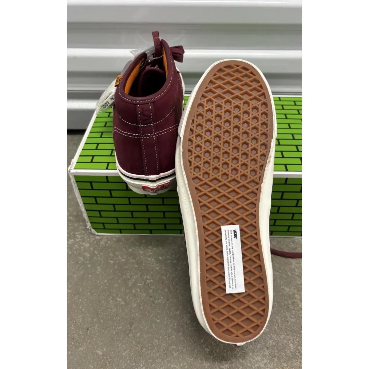 Vans shoes - VANS Chukka - Chukka - Burgundy 5