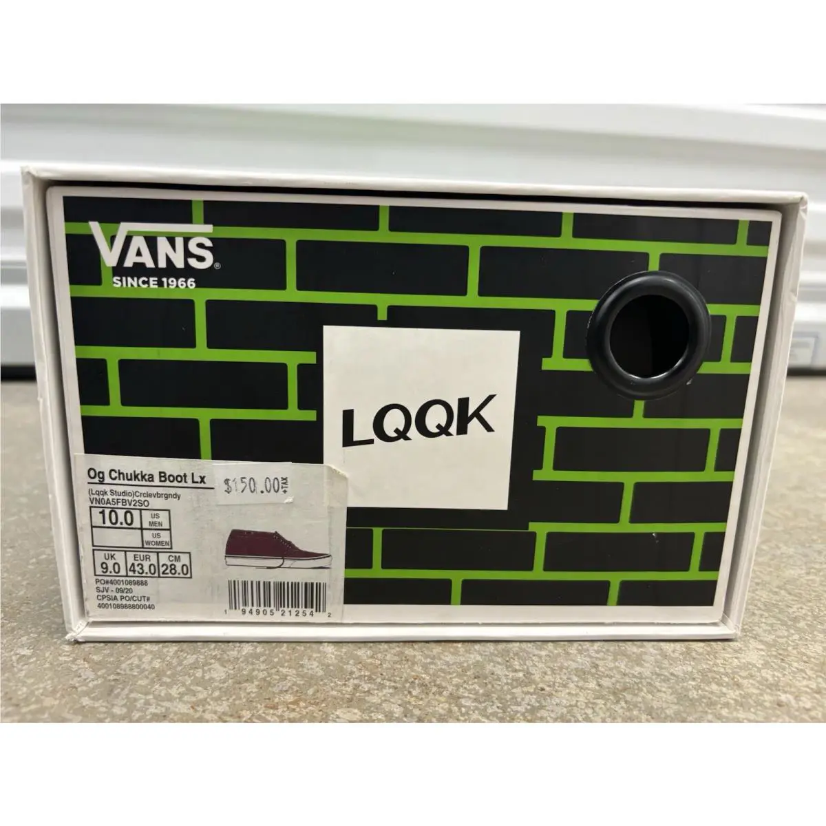 Vans shoes - VANS Chukka - Chukka - Burgundy 6