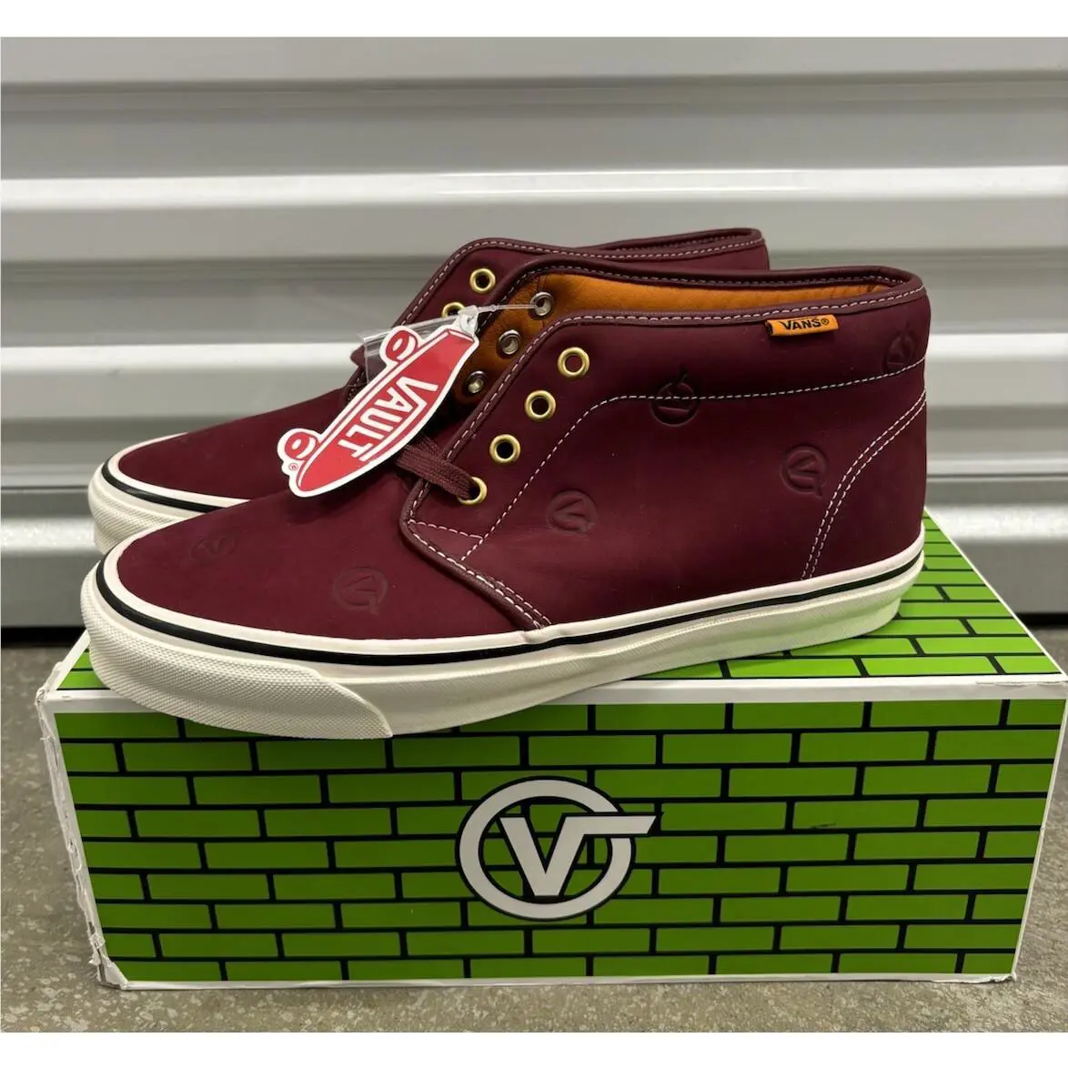 Vans shoes - VANS Chukka - Chukka - Burgundy 7