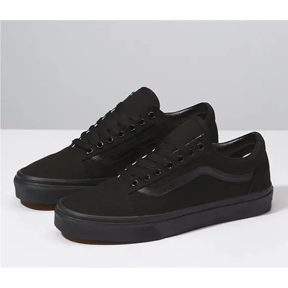 Vans Old Skool Canvas Mens Black/black VN000D3HBKA