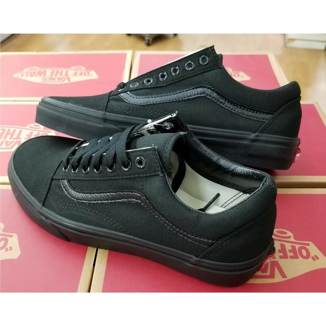 Vans shoes - VANS Old Skool - Old Skool - VN000D3HBKA - Black 7