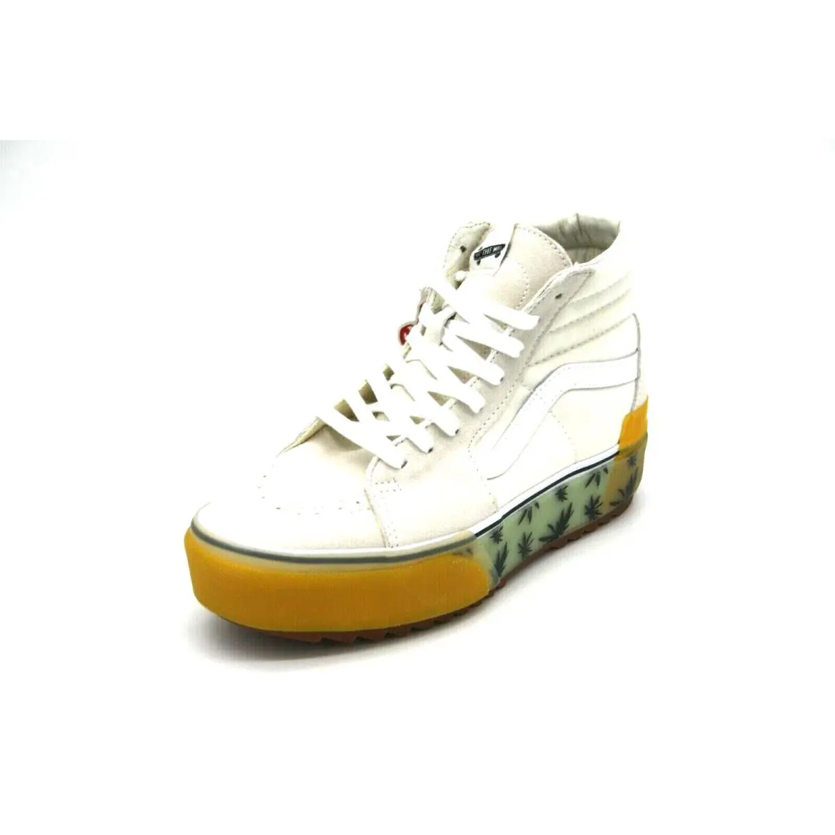 Vans shoes - VANS Sk8-Hi - VN0A4U4DXA6 - Palm Blue/Yellow/Marshmallow 0