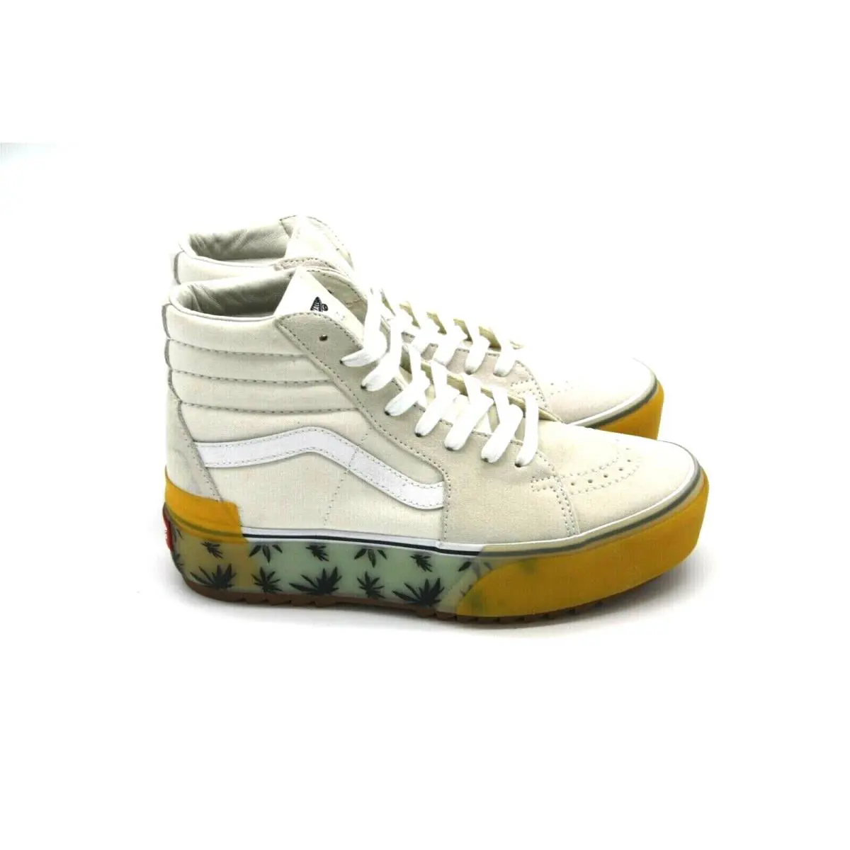 Vans shoes - VANS Sk8-Hi - VN0A4U4DXA6 - Palm Blue/Yellow/Marshmallow 5