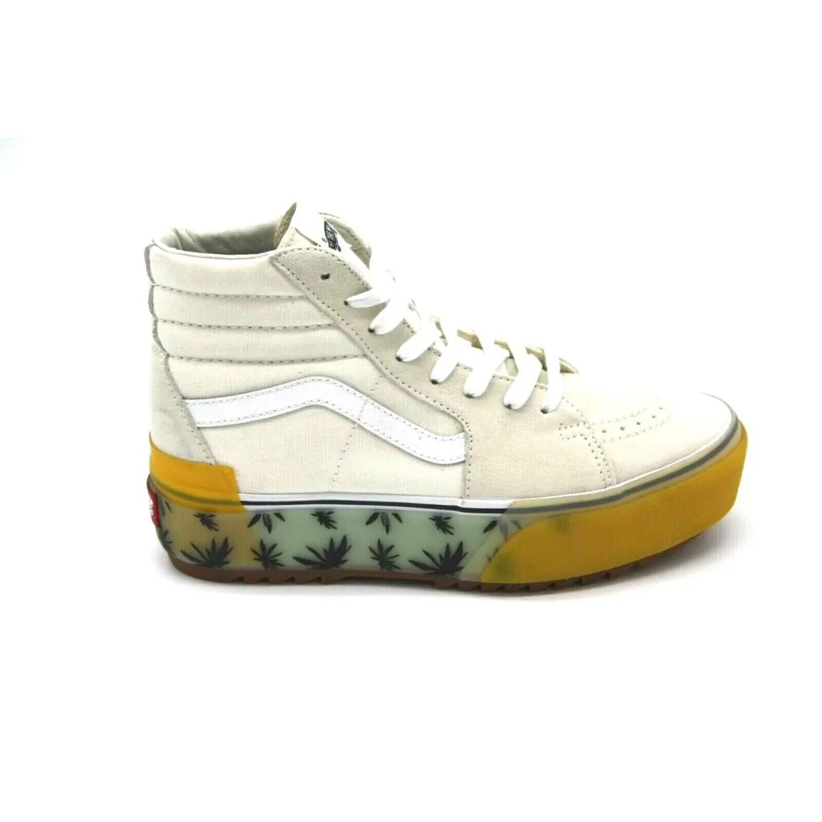 Vans shoes - VANS Sk8-Hi - VN0A4U4DXA6 - Palm Blue/Yellow/Marshmallow 8