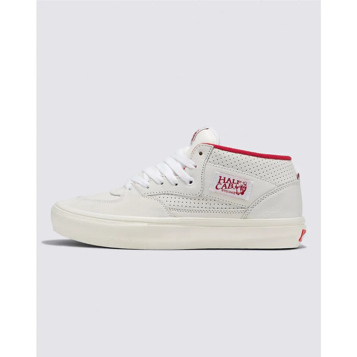 Vans shoes - VANS Half Cab - Half Cab - VN0A5FCDYF9 - White/Red 3