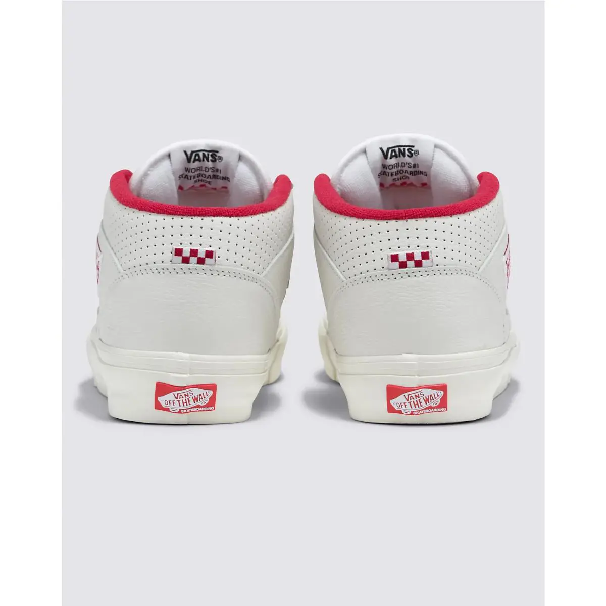 Vans shoes - VANS Half Cab - Half Cab - VN0A5FCDYF9 - White/Red 6