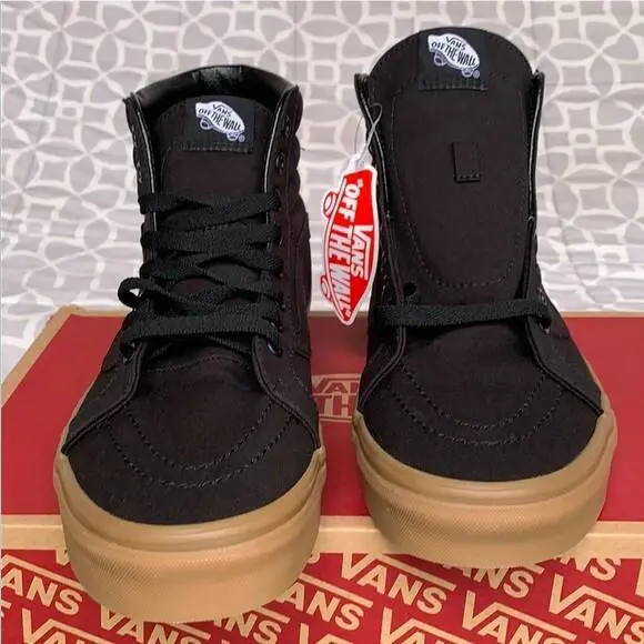 Vans shoes - Black, Gum 2