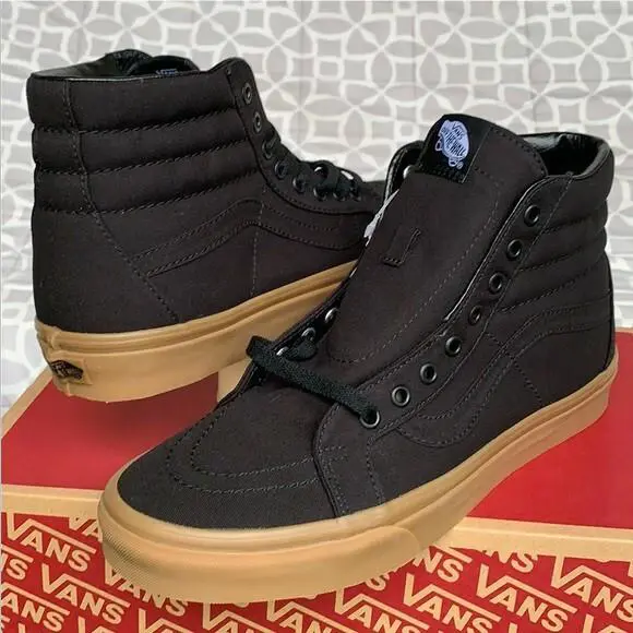 Vans shoes - Black, Gum 5