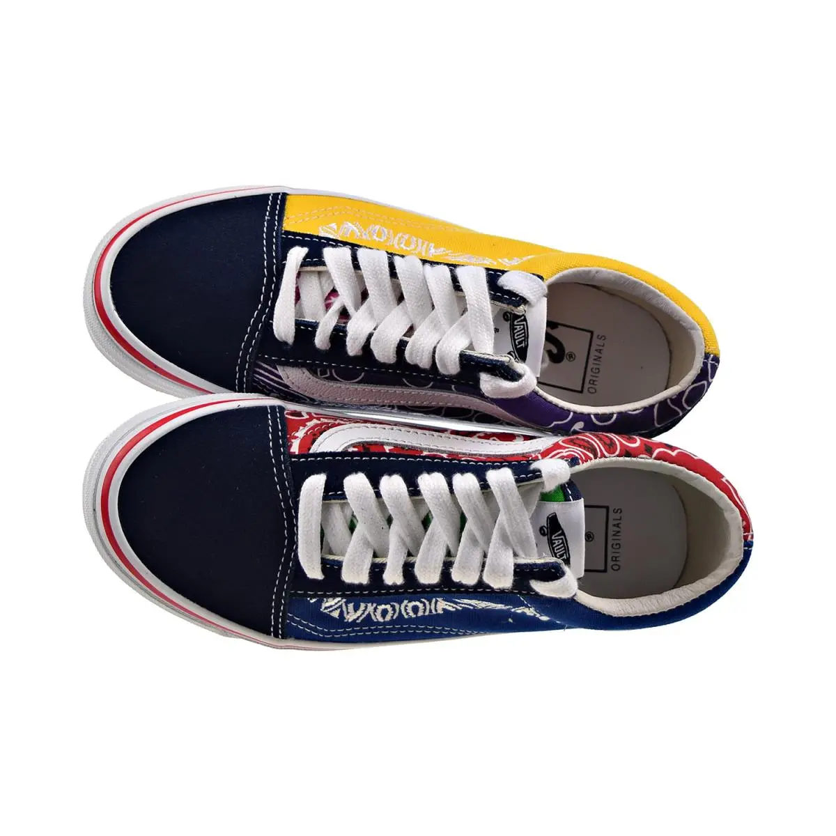 Vans shoes - vn0a4p3x-9vm - vn0a4p3x-9vm - Dress Blue-Bandana Multi 8