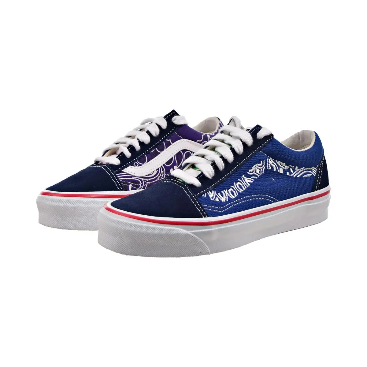 Vans shoes - vn0a4p3x-9vm - vn0a4p3x-9vm - Dress Blue-Bandana Multi 7