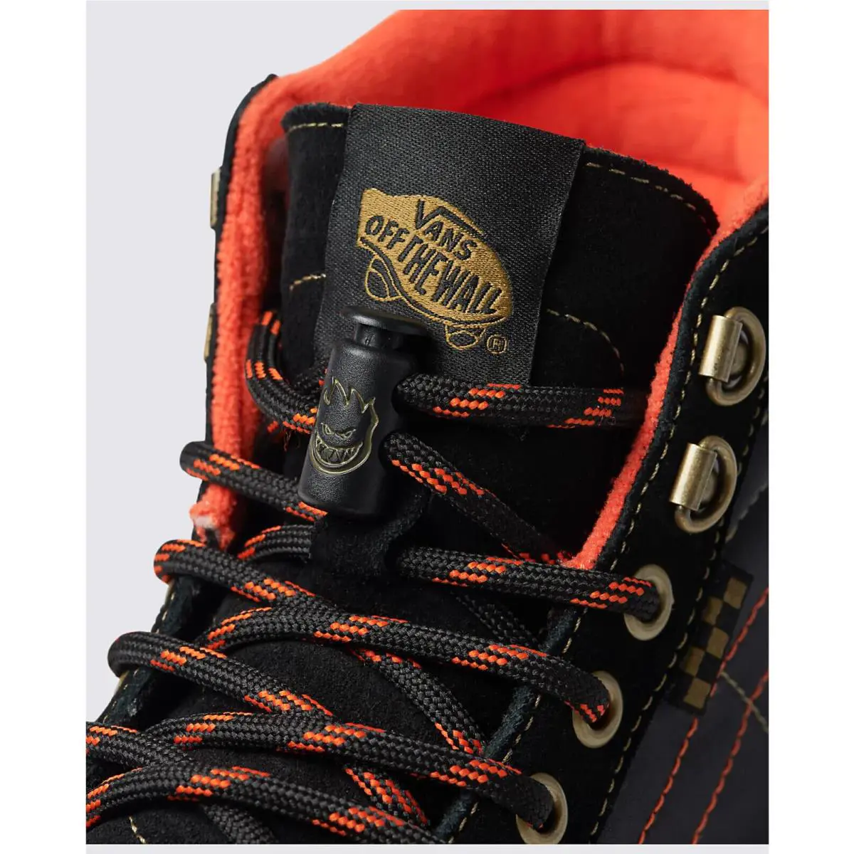 Vans shoes - VANS Sk8-Hi x Spitfire - Spitfire - SK8HI - Black/Flame 3