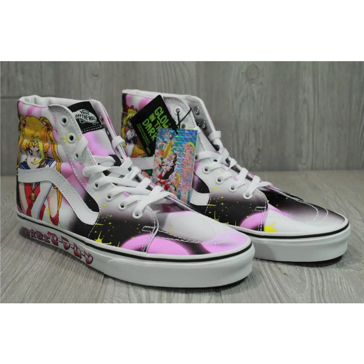 Vans shoes - Vans Sailor Moon Sk8-Hi - Sailor Moon - Black 1