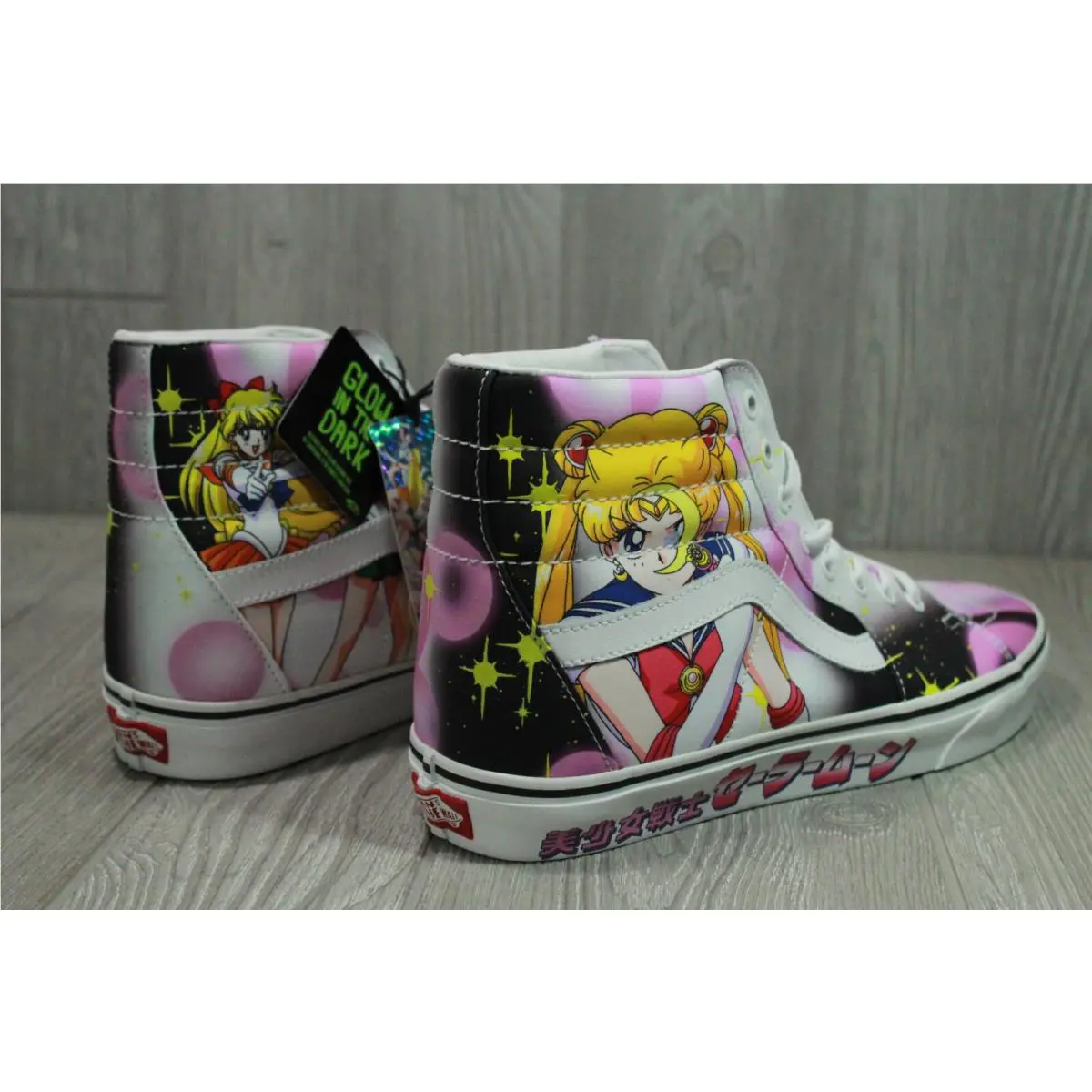 Vans shoes - Vans Sailor Moon Sk8-Hi - Sailor Moon - Black 3