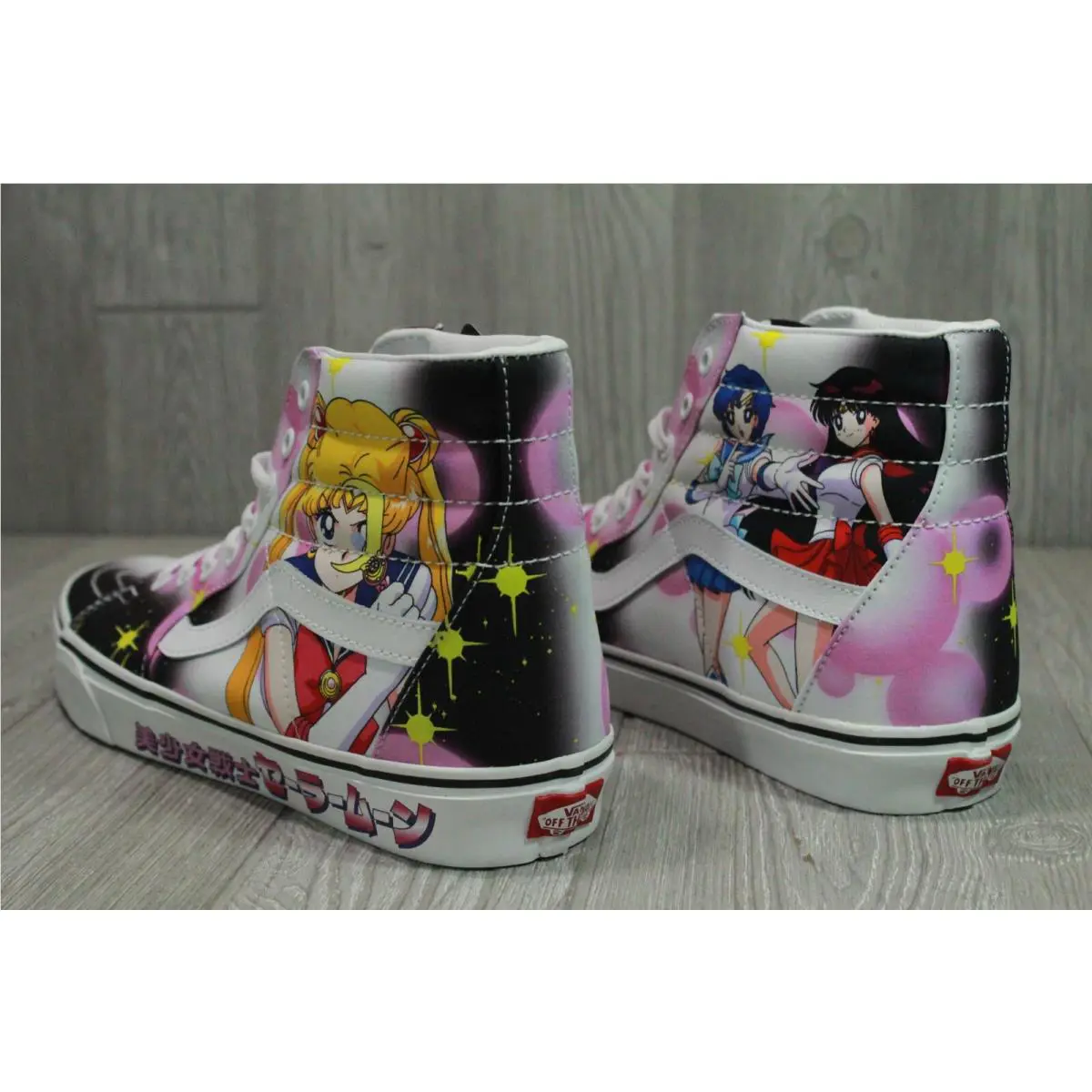 Vans shoes - Vans Sailor Moon Sk8-Hi - Sailor Moon - Black 10