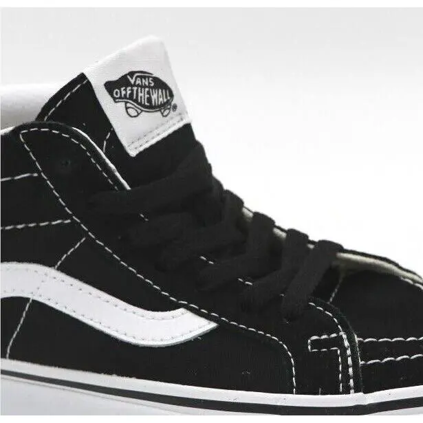 Vans shoes - VANS Sk8-Mid - Black/TrueWhite, S: BLKWHITE 3
