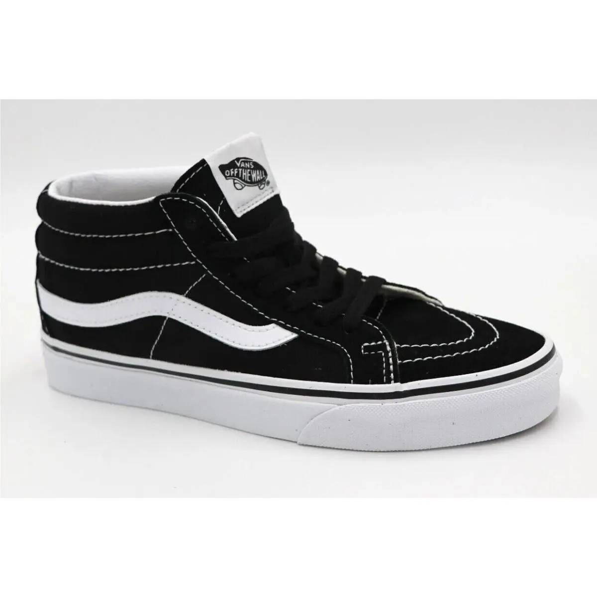 Vans shoes - VANS Sk8-Mid - Black/TrueWhite, S: BLKWHITE 4