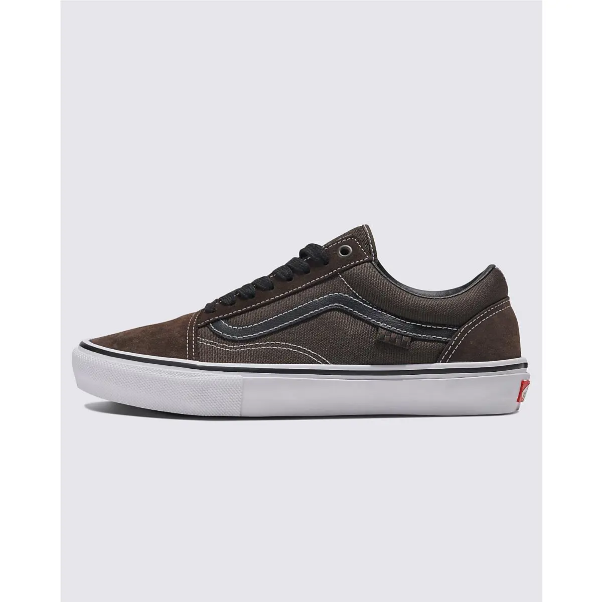Vans shoes - VANS Old Skool - Old Skool - Chocolate Brown / White 4