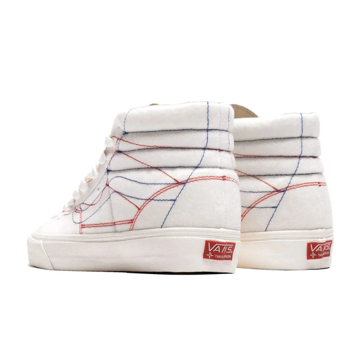 Vans shoes - VANS Sk8-Hi - VN0A4UX517O - Marshmallow/Multi-Color 1
