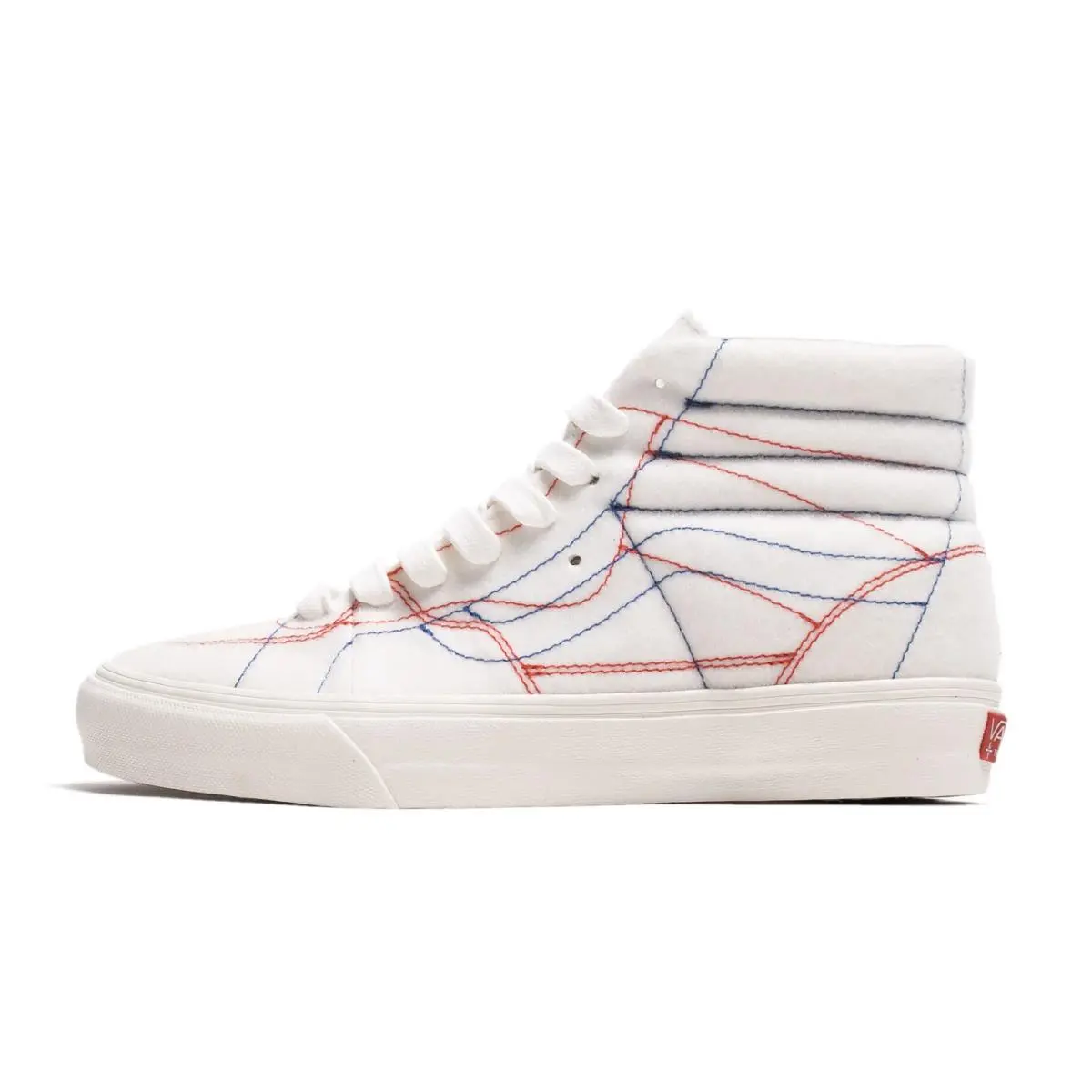 Vans shoes - VANS Sk8-Hi - VN0A4UX517O - Marshmallow/Multi-Color 8
