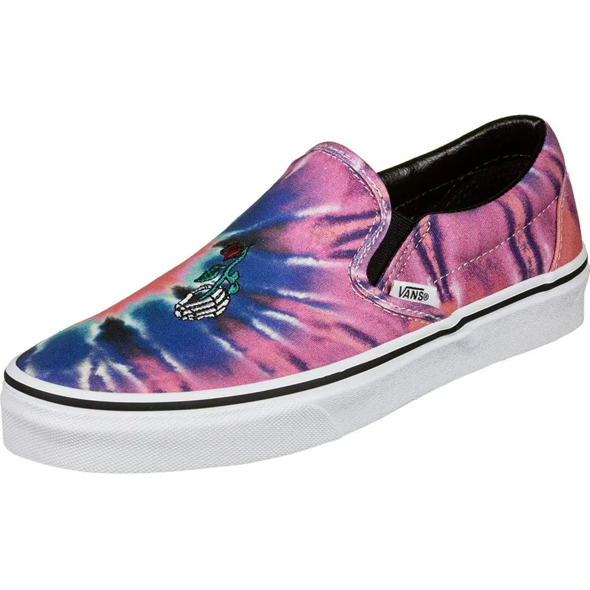 Vans Womens U Classic Slip ON Tie Dye Multi True White Size 6