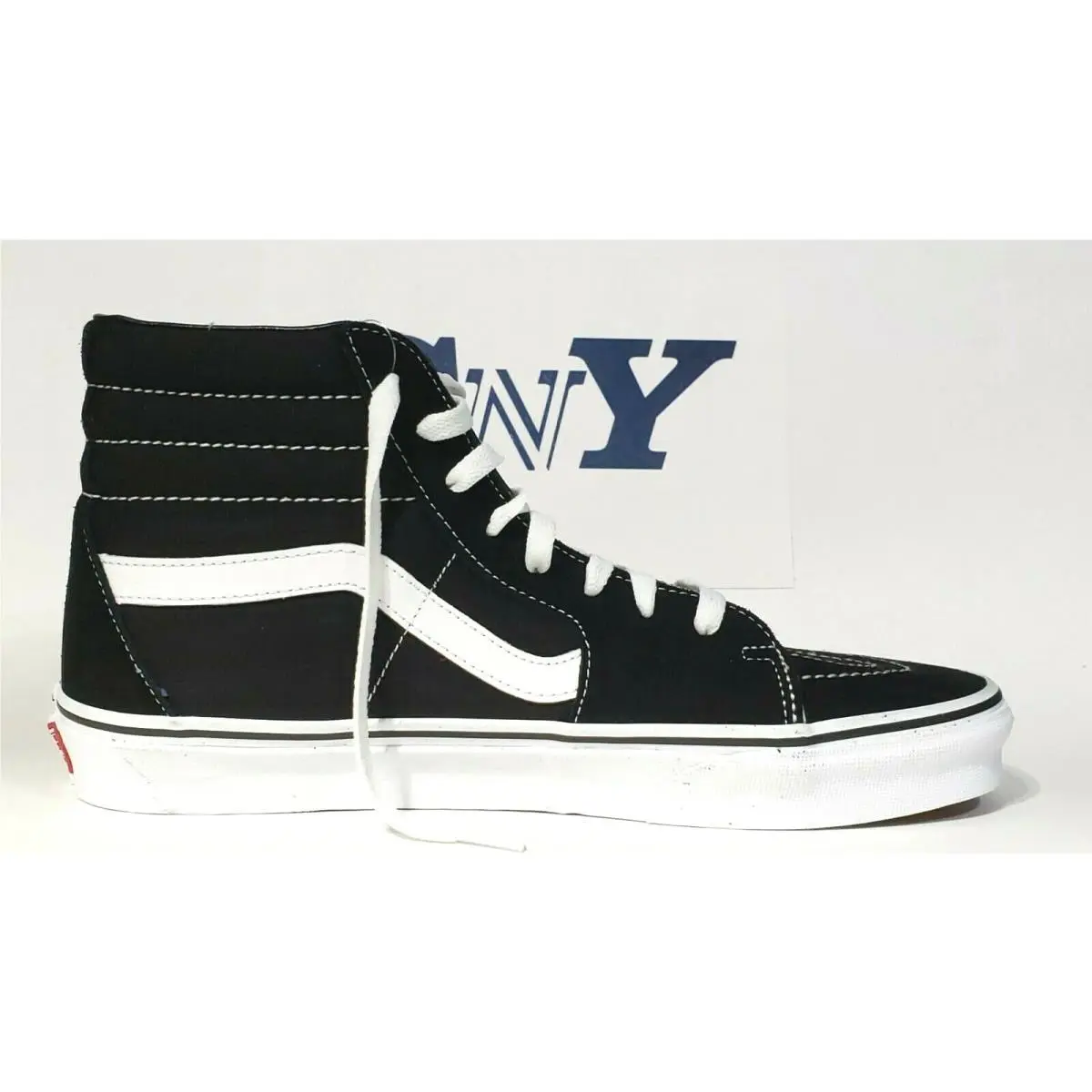 Vans SK8-HI High Top Men`s Classic Suede Sneaker Black Kicks Skateboard High Top