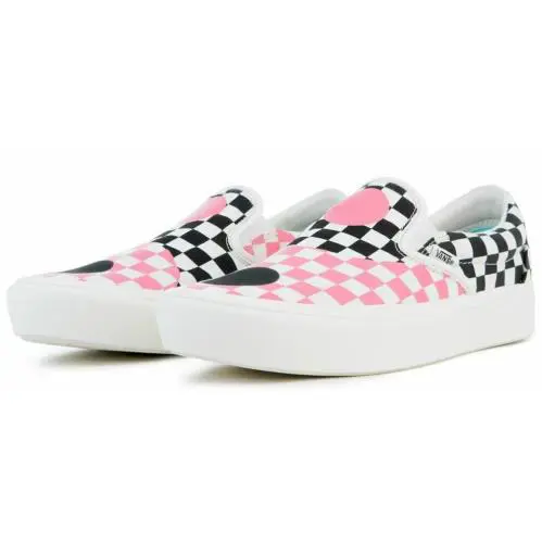 Vans shoes - Vans Slip on - Slip - VN0A3WMDVO9 - Black/Strawberry 0