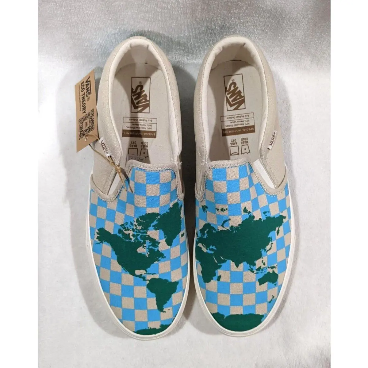 Vans shoes - Vans Asher - Asher - VN000SEQACB - Oatmeal/Multi 0