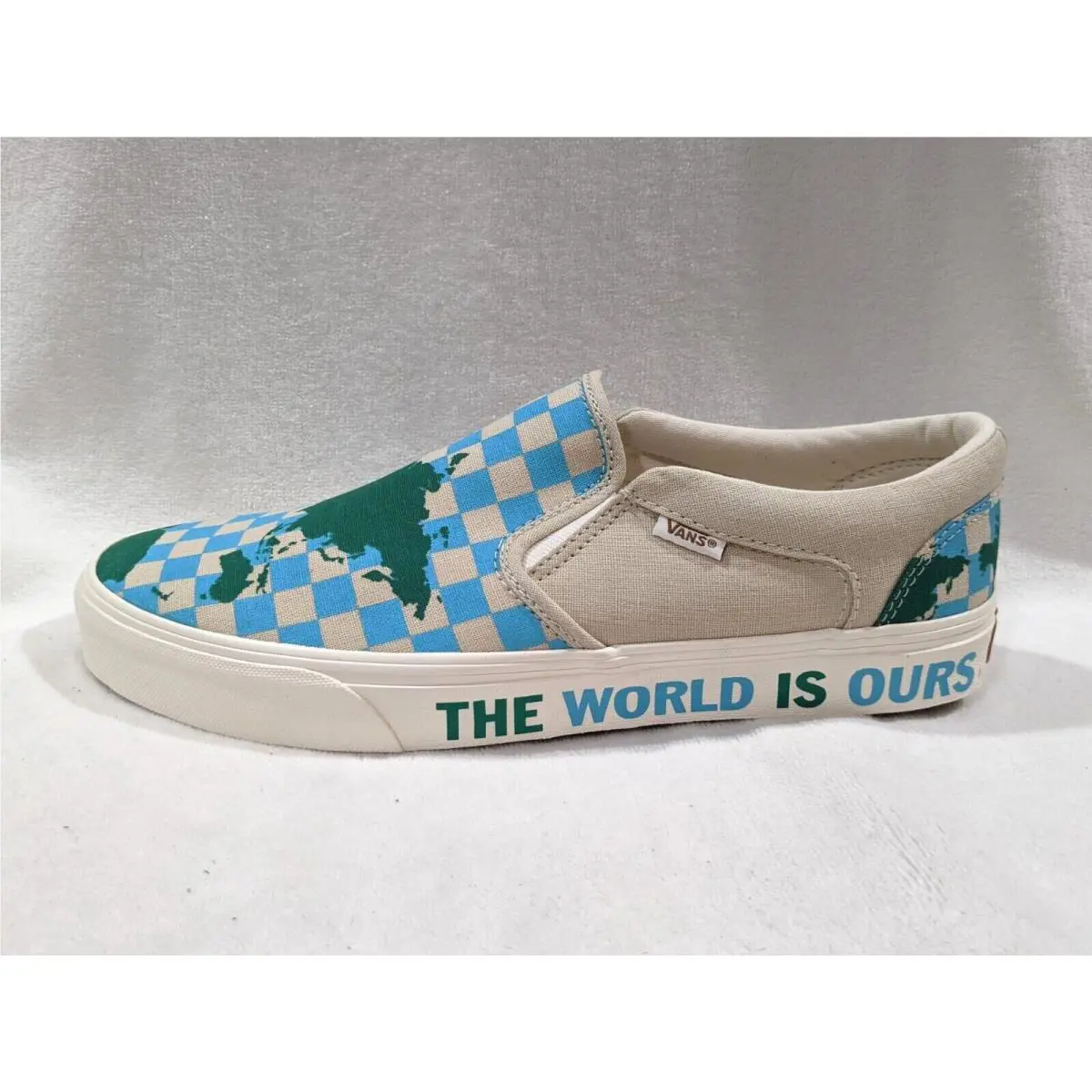 Vans shoes - Vans Asher - Asher - VN000SEQACB - Oatmeal/Multi 4