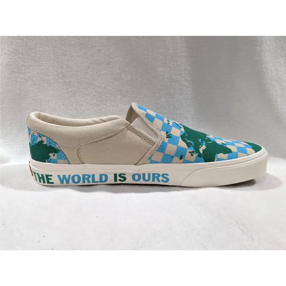 Vans shoes - Vans Asher - Asher - VN000SEQACB - Oatmeal/Multi 5