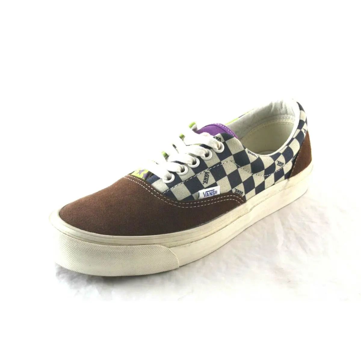 Vans shoes - Vans Og Era Lx - Era - VN0A4BVATJ5 - Pottin Soil/Lime Green 8