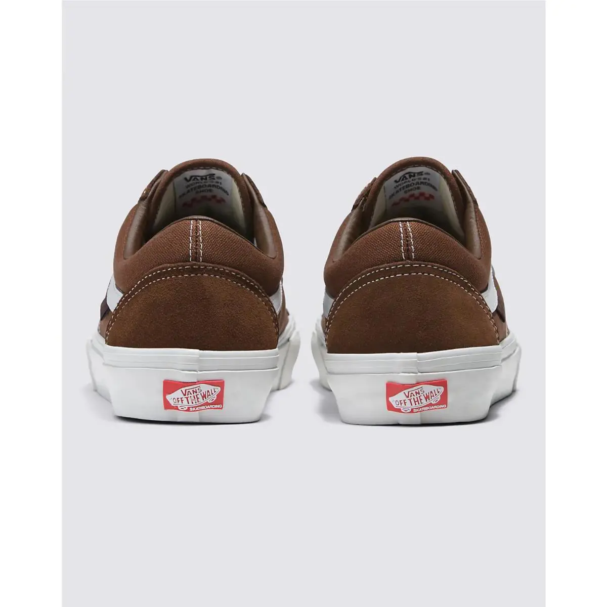 Vans shoes - VANS Skate Old Skool - Skate Old Skool - Brown/White 2